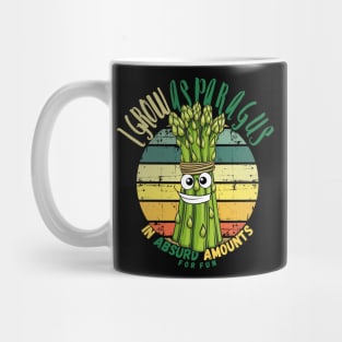 I Grow Asparagus In Absurd Amounts For Fun. Mug